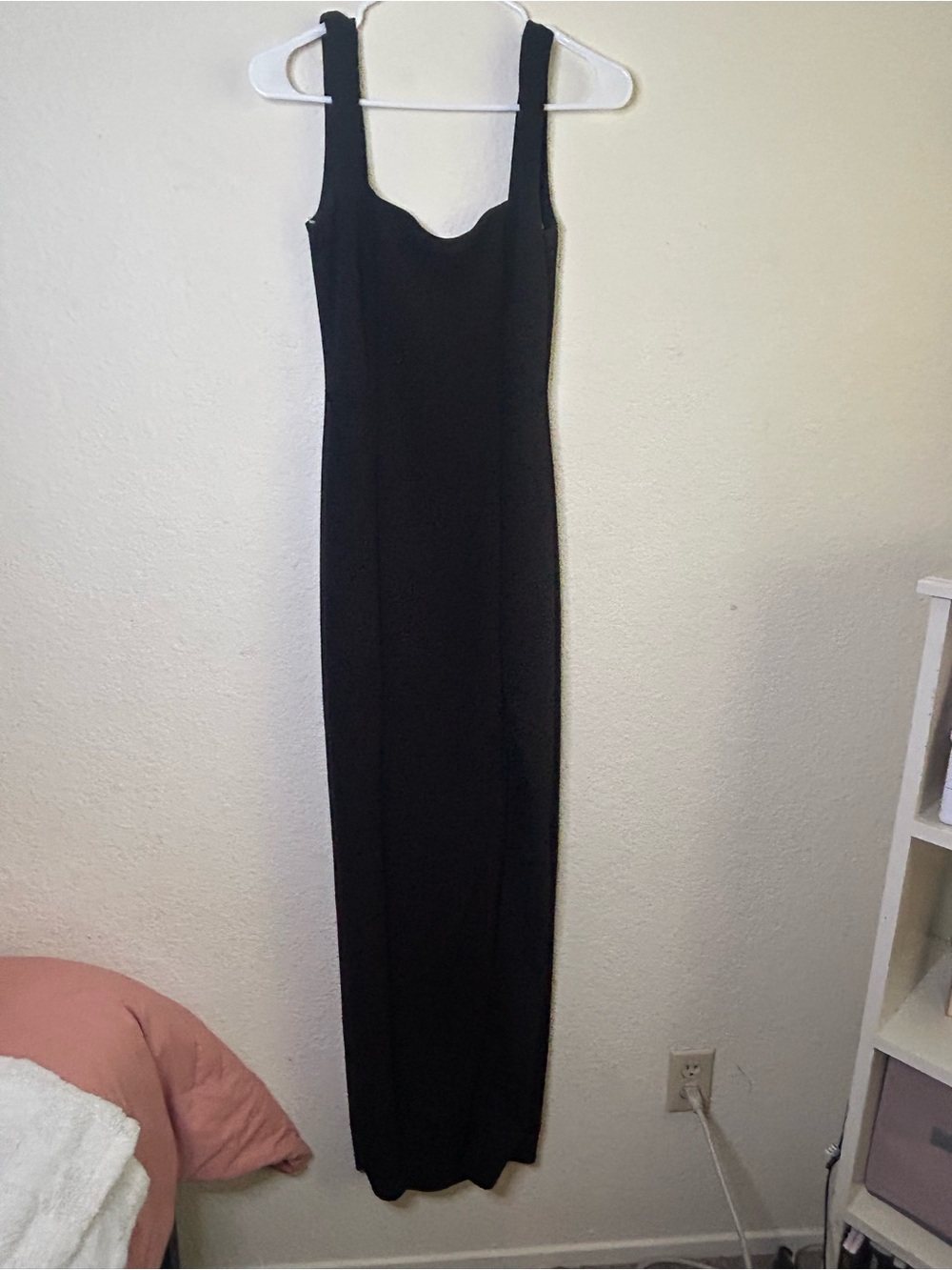 Lulus Classic Black Maxi Dress with Sweetheart Neckline Elegant Small Classy